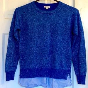 Crewcuts for J. Crew girls glitter sweater in size 14